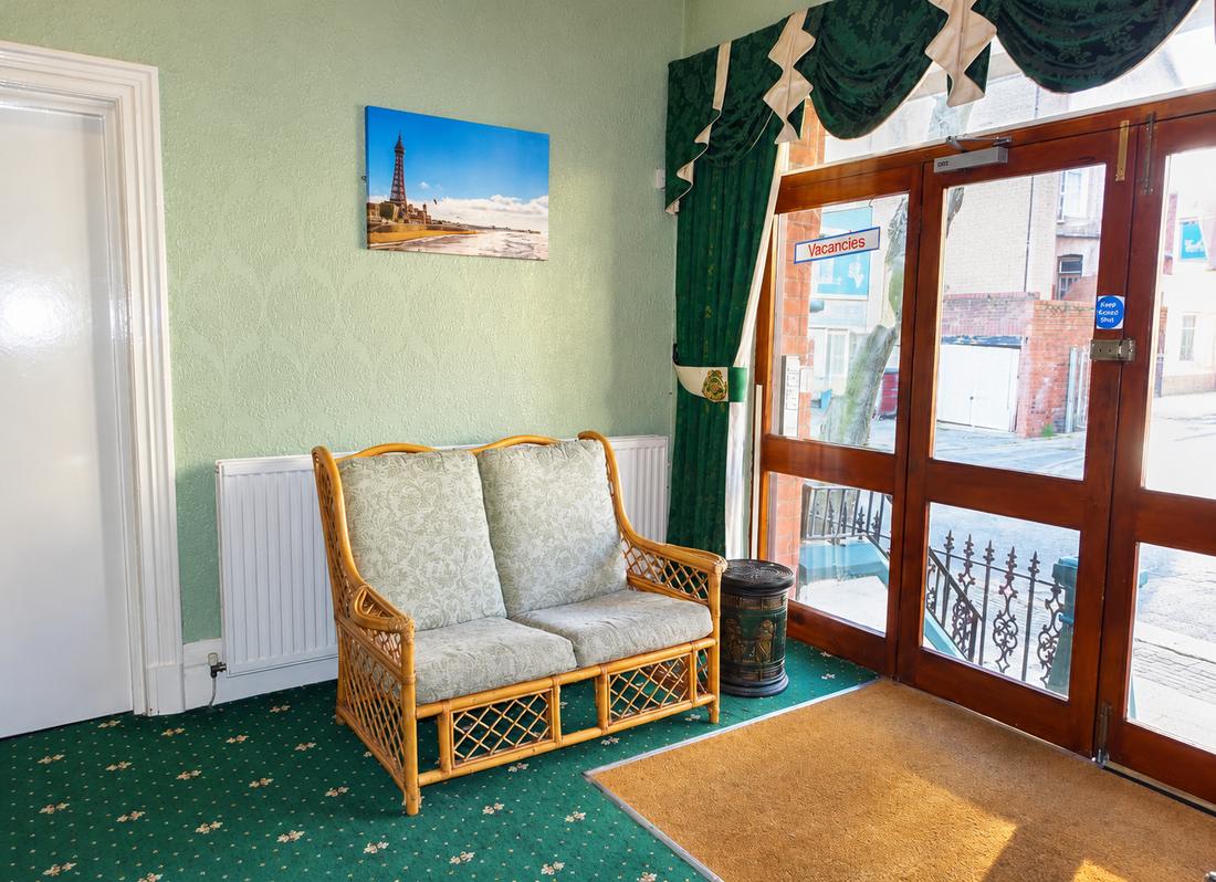 The entrance hall at Beeton Villas